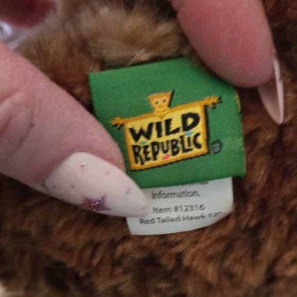 Wild Republic Plush Bald Eagle Stuffed Animal - Picture 3 of 7